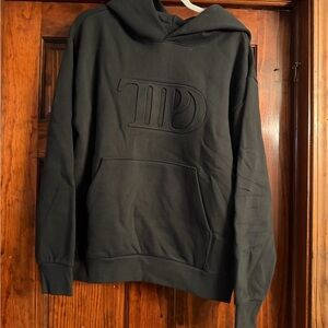 Taylor Swift Charcoal Embossed Tortured Poets Hoodie